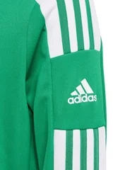 Dětská zelená sportovní mikina Squadra 21 Hoody Youth Adidas