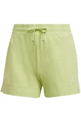 Dámské šortky adidas Essentials Slim 3-Stripes Green