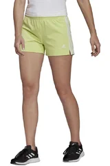 Dámské šortky adidas Essentials Slim 3-Stripes Green