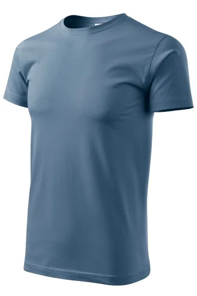 Pánské tmavě modré tričko Heavy New Malfini