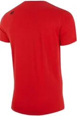 Pánské červené tričko 4F