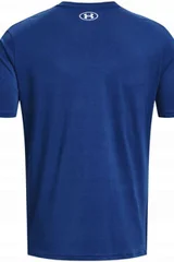 Modré pánské tričko s logem Under Armour Sportstyle SS