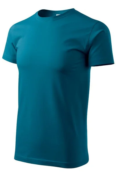 Pánské modré tričko Heavy New  Malfini