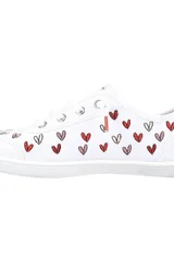 Dámsé bílé boty Skechers Bobs B Cute Love Brigade