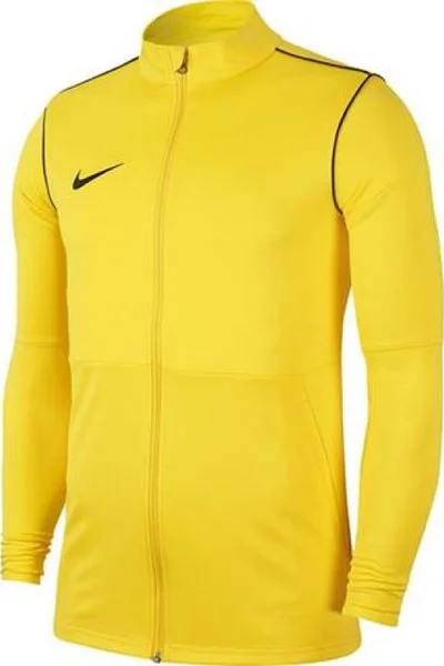 Dětská žlutá fotbalová mikina Dry Park 20 TRK JKT K  Nike