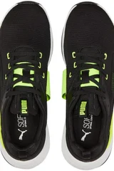 Dámské černo-zelené boty Zora  Puma