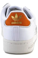 Stylové unisex bílé tenisky s oranžovými detaily ADIDAS