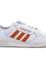 Stylové unisex bílé tenisky s oranžovými detaily ADIDAS