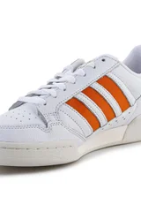 Stylové unisex bílé tenisky s oranžovými detaily ADIDAS