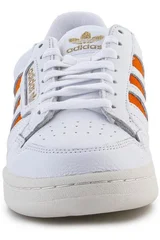 Stylové unisex bílé tenisky s oranžovými detaily ADIDAS