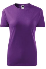 Dámské fialové tričko Malfini Classic New