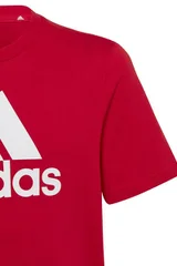 Dětské červené tričko Big Logo Adidas