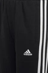 Dětské černé kalhoty 3 Stripes FL  Adidas