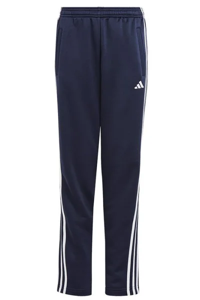 Dětské tmavě modré kalhoty TR-ES 3 Stripes  Adidas