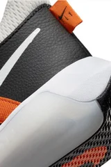 Dívčí černé basketbalové boty Air Zoom Coossover Nike