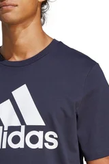 Pánské tričko Adidas Essentials Single Jersey 3-Stripes Tee