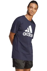 Pánské tričko Adidas Essentials Single Jersey 3-Stripes Tee