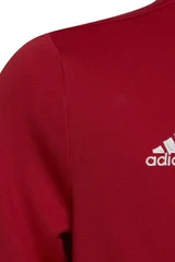 Dětská červená sportovní mikina Entrada 22 Track  Adidas