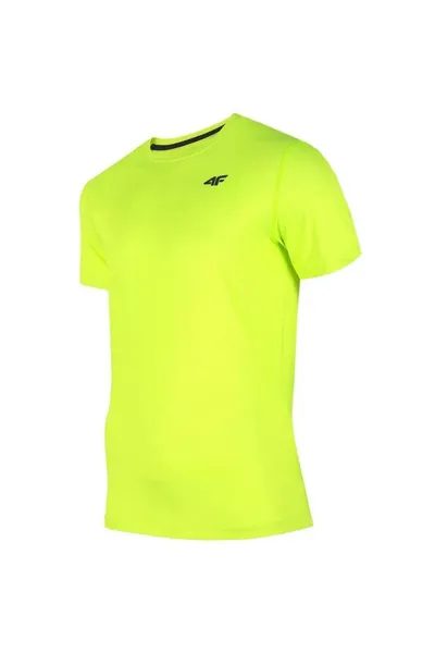 Pánské neonově zelené funkční tričko 4F