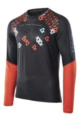 Pánský cyklistický dres Radvik s dlouhým rukávem a reflexními prvky