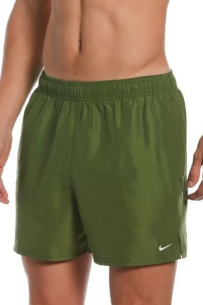 Pánské khaki zelené plavky Nike Volley Essential 5