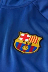 Pánská modrá mikina Fc Barcelona  Nike