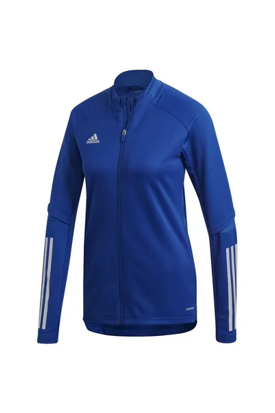 Dámská modrá fotbalová mikina Condivo 20 Training Adidas