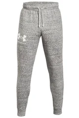 Pánské šedé tréninkové tepláky Rival Terry Joggers  Under Armour