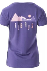 Dámské fialové tričko Elbrus Narica