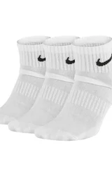 Pánské bílé ponožky Everyday Cushion Ankle Nike 
