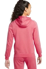 Dámská růžová mikina Nsw Mlnm Essential Flecee FZ Hoody  Nike