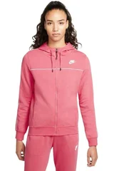 Dámská růžová mikina Nsw Mlnm Essential Flecee FZ Hoody  Nike