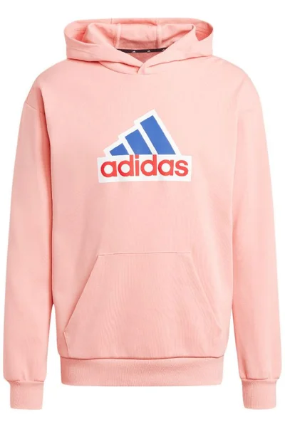 Sportovní pánská mikina Adidas meruňková