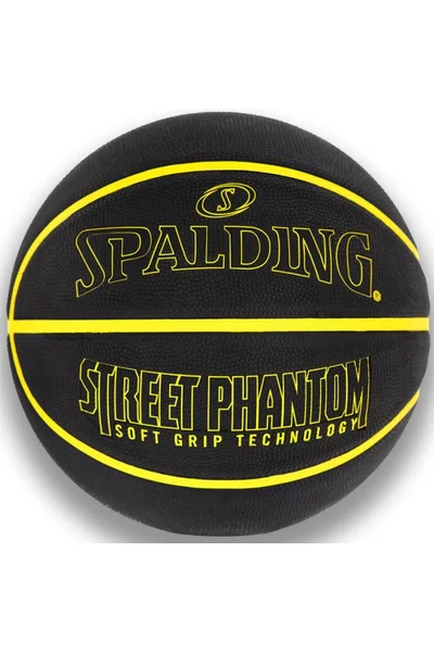 Černý basketbalový míč Spalding