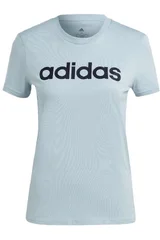 Světle modré dámské tričko s krátkým rukávem Adidas