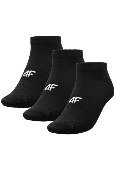 Černé ponožky 4F (3 páry)