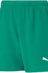 Dětské zelené sportovní šortky team RISEShort  Puma