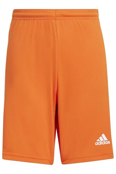 Dětské oranžové sportovní kraťasy Squadra 21  Adidas