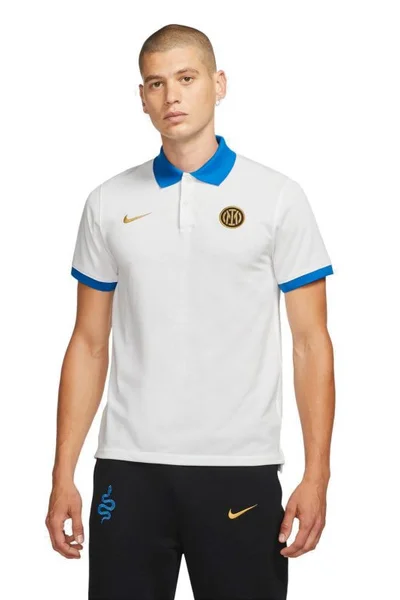 Pánské bílé polo tričko Inter Milan  Nike