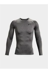 Pánské šedé termo tričko s dlouhým rukávem Under Armour