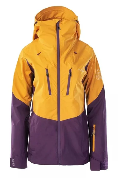 Dámská žluto-fialová lyžařská bunda Sorena Elbrus