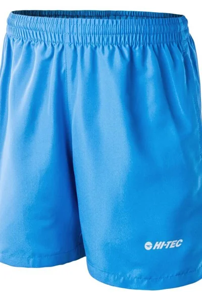Dětské modré sportovní šortky matt  Hi-Tec