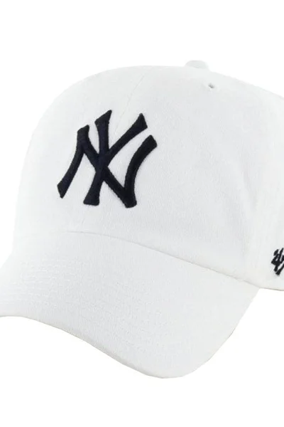 Bílá kšiltovka New York Yankees Mlb Clean Up Cap