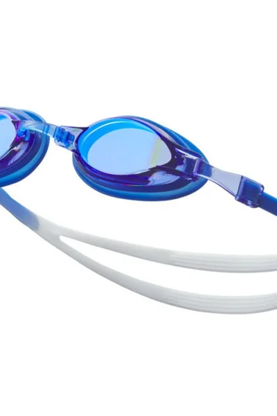 Unisex modré plavecké brýle CHROME MIRROR Nike