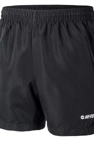 Dětské černé sportovní šortky Matt  Hi-Tec