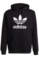 Pánská černá mikina Trefoil  Adidas