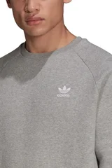 Pánská šedá mikina Essential Crew Adidas