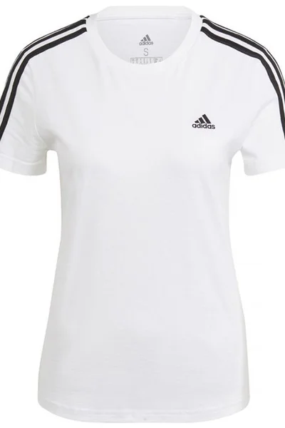 Dámské bílé tričko Essentials Slim Adidas