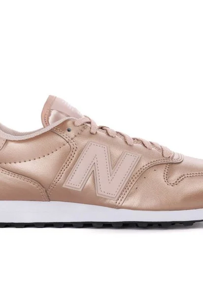 Měděné metalické dámské volnočasové boty New Balance