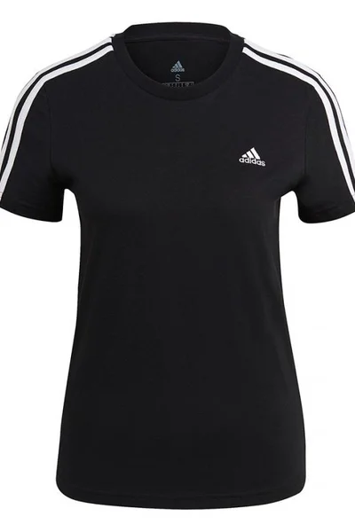 Dámské černé tričko Essentials Slim Adidas